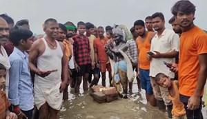 Ancient idol of Lord Krishna found in the field
