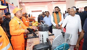 Chief Minister inaugurated the State Disaster Response Force (SDRF) Battalion Headquarters Building