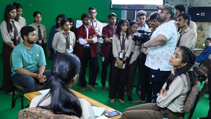 Students learnt the basics of film making