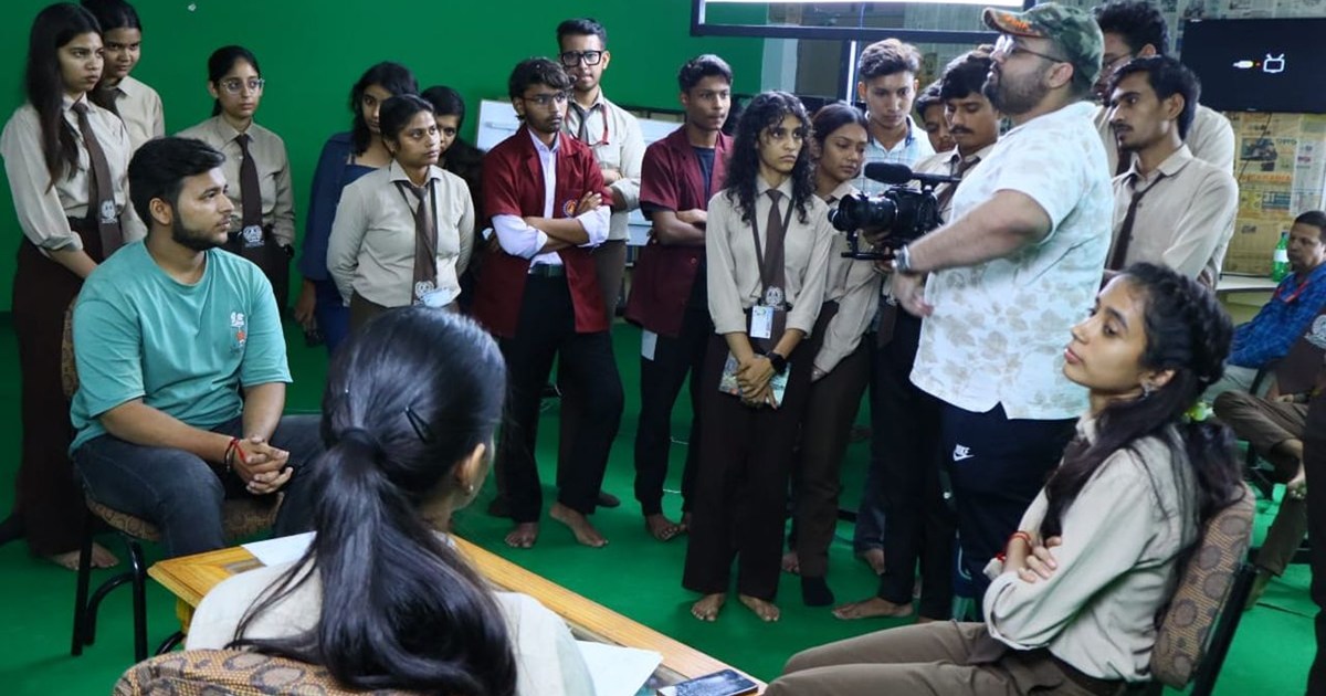 Students learnt the basics of film making
