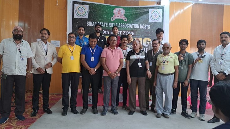 Bihar wins the 9th Zonal Shooting Championship