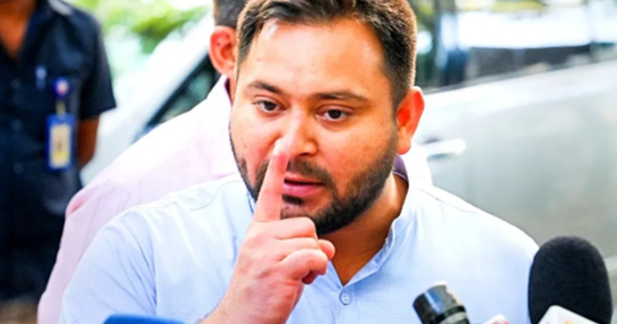 Lalu ka beta hoon... FIR se nahi darta hoon...- Tejaswi Yada