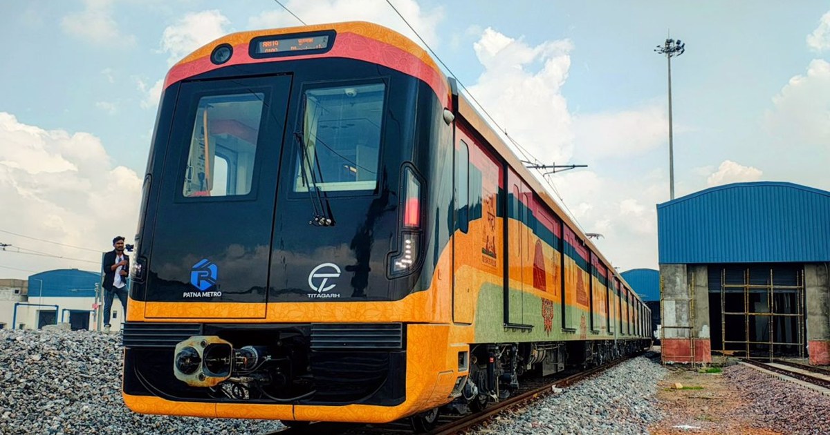 Patna Metro is ready to run on the tracks