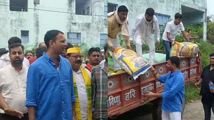 Tej Pratap reached Tejashwi's assembly constituency