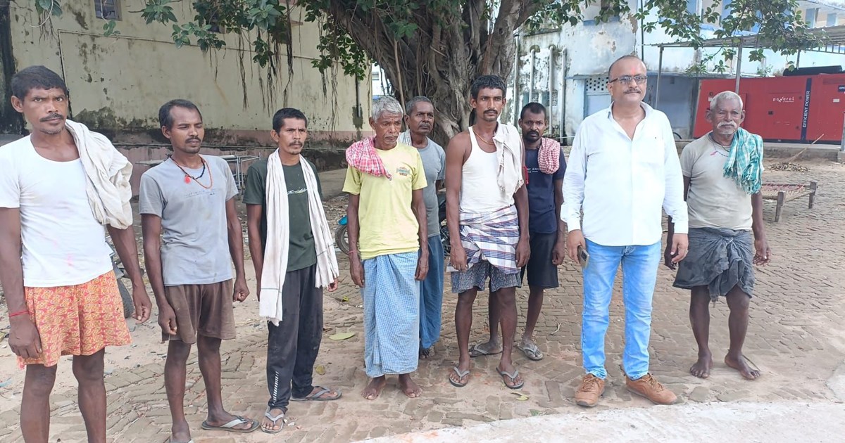 The young man who went out to play cards did not return