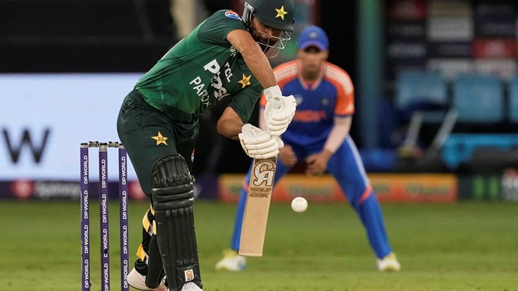 Pakistan lost two wickets in the first two overs