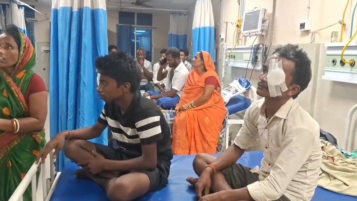 Acid attack in araria