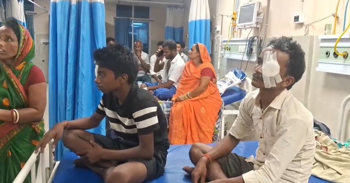 Acid attack in araria