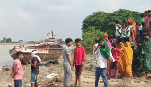 Half-naked body of a young woman found on the river bank
