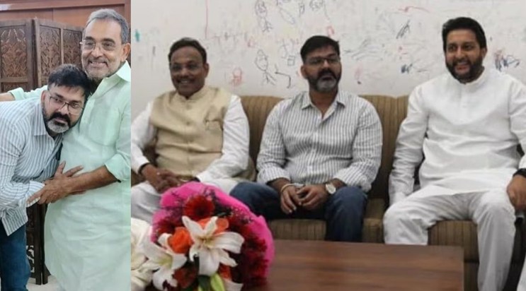The distance between Upendra Kushwaha and Pawan Singh has en