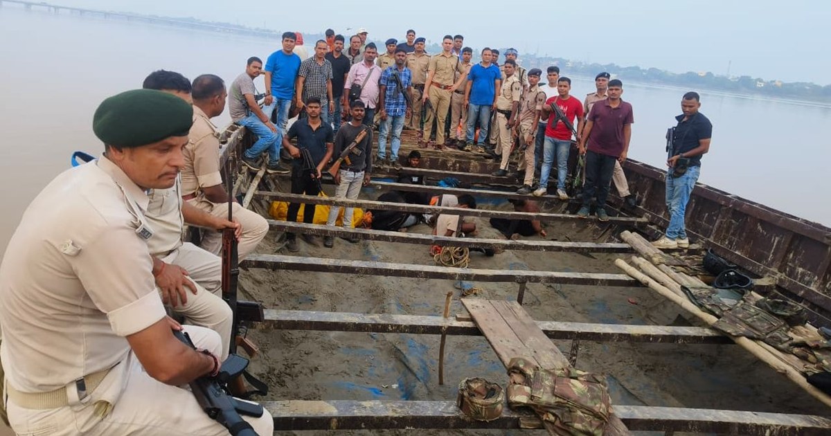 Big police action in Diara area of ​​Patna