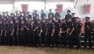 207 soldiers took command in the passing out parade at Gaya OTA