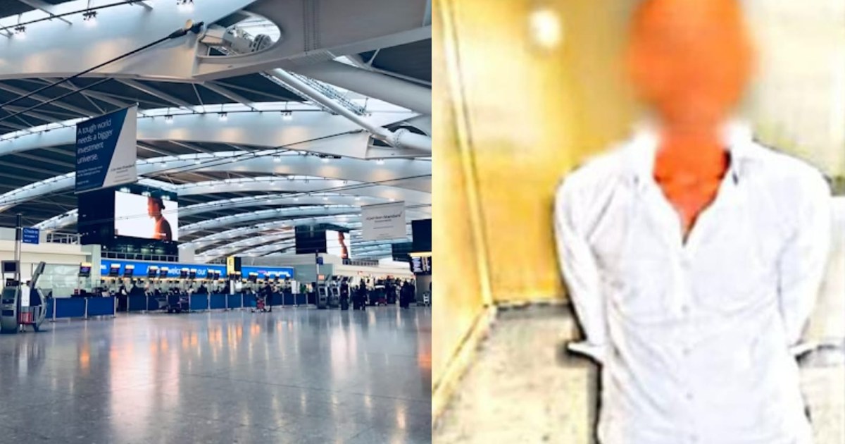 A suspect was arrested from the airport with Indian Mujahide