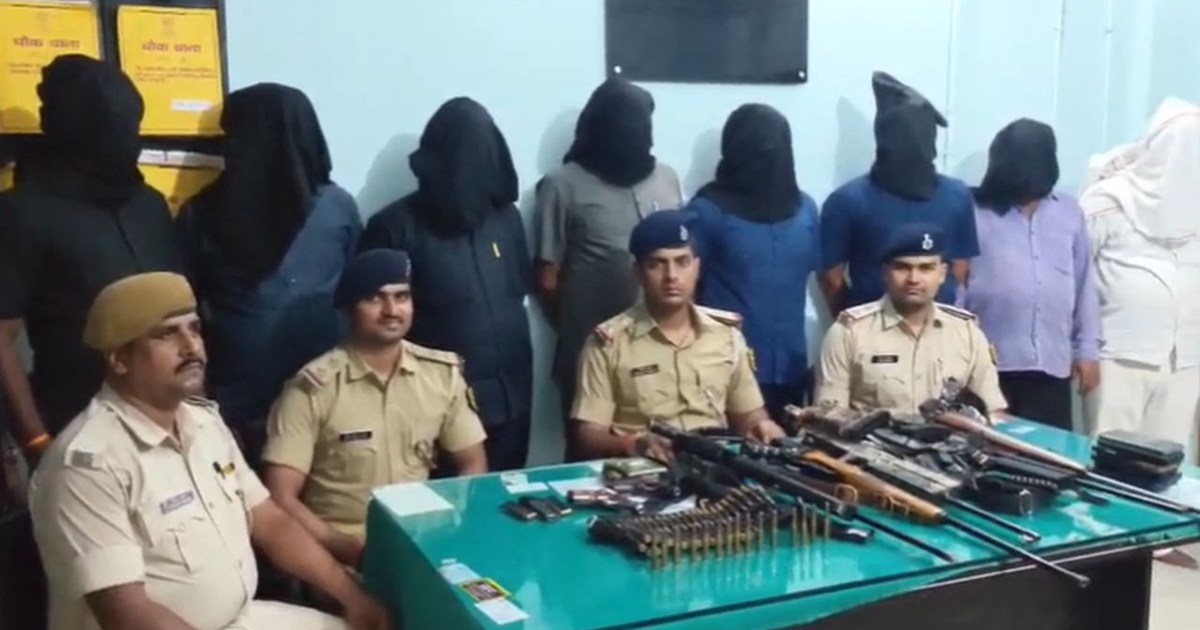 Police once again recovered a cache of weapons in the capita