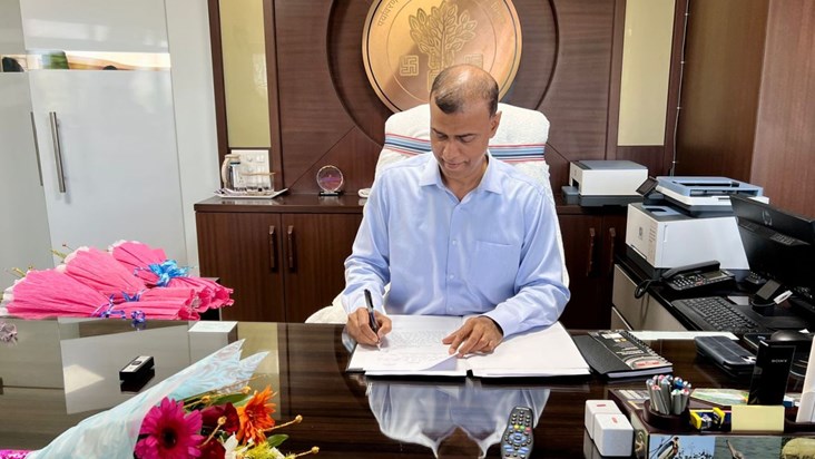 IAS Anand Kishore taken charge at new department