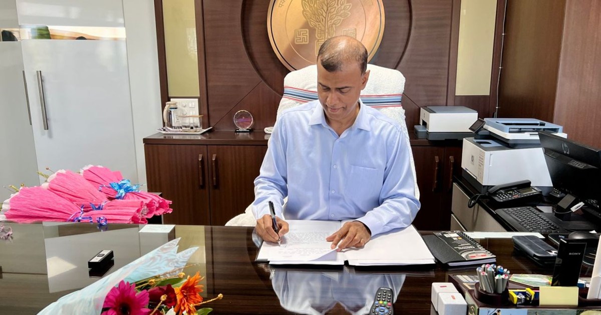 IAS Anand Kishore taken charge at new department