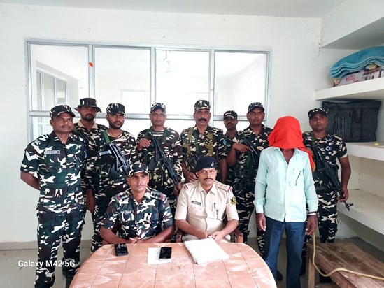 Naxalite who was absconding for a long time Naxalite who was absconding for a long time