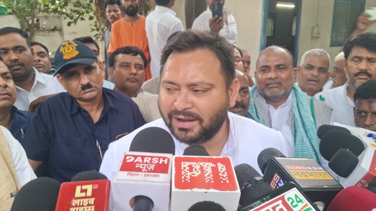 Tejashwi yadav on bihar crime