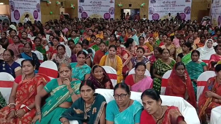 Women of Jehanabad joined PM's program through video confere